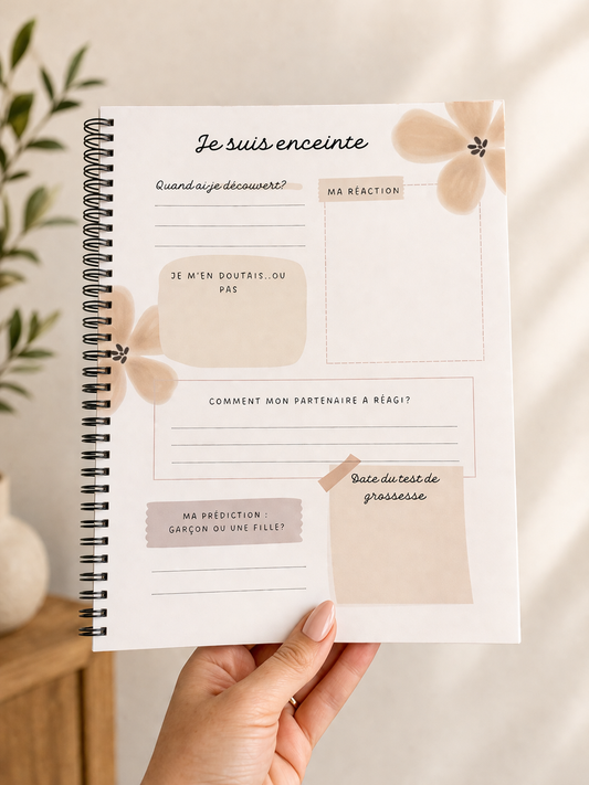 Journal de grossesse - Fleurs
