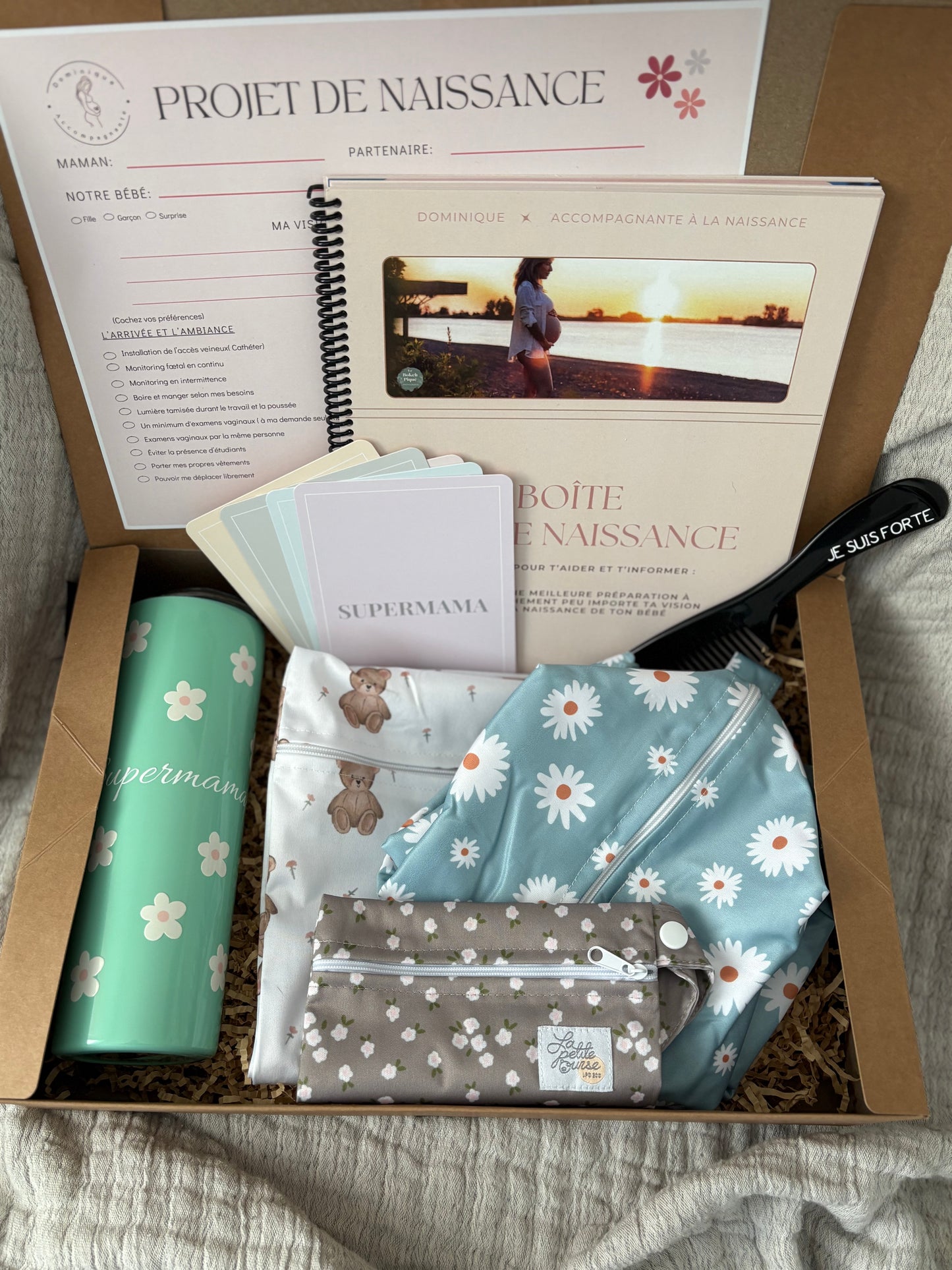 🌸 Mon coffret Supermama - Accouchement  🌸