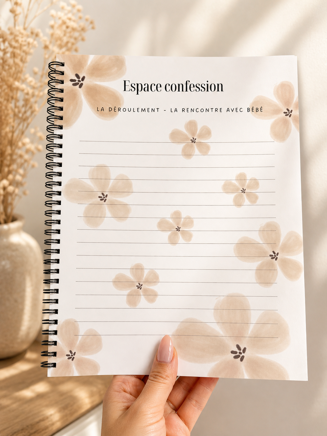 Journal de grossesse - Fleurs